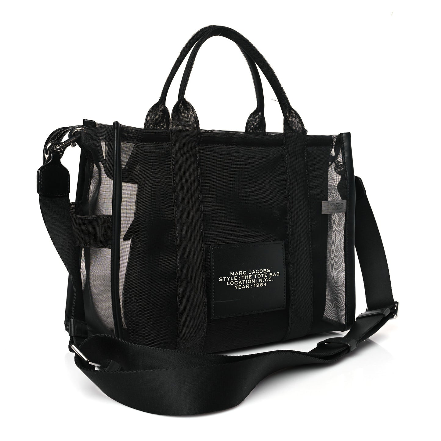 Nylon The Mesh Medium Tote Bag Blackout