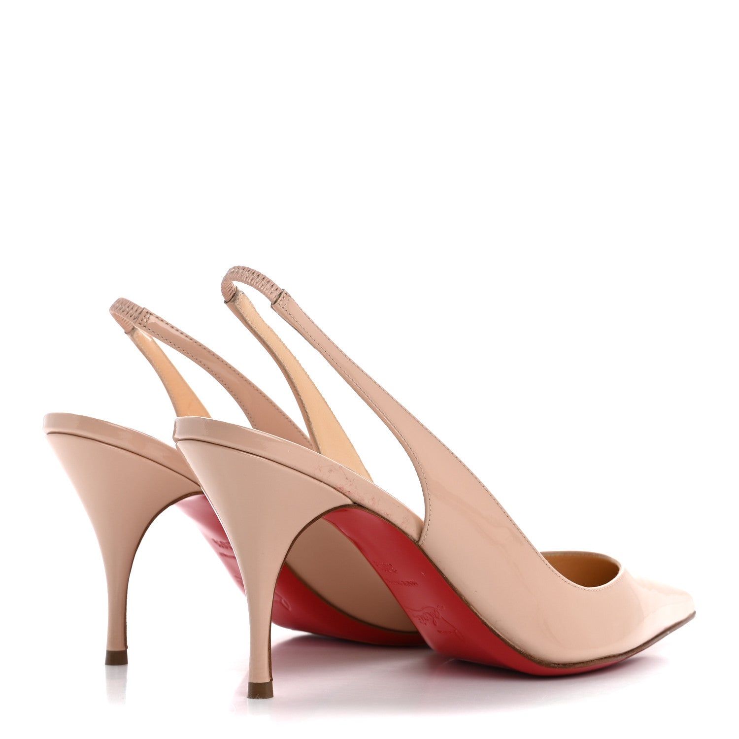 Christian Louboutin Patent Clare Sling 80 Pumps 36.5 Antoinette 5 of 9