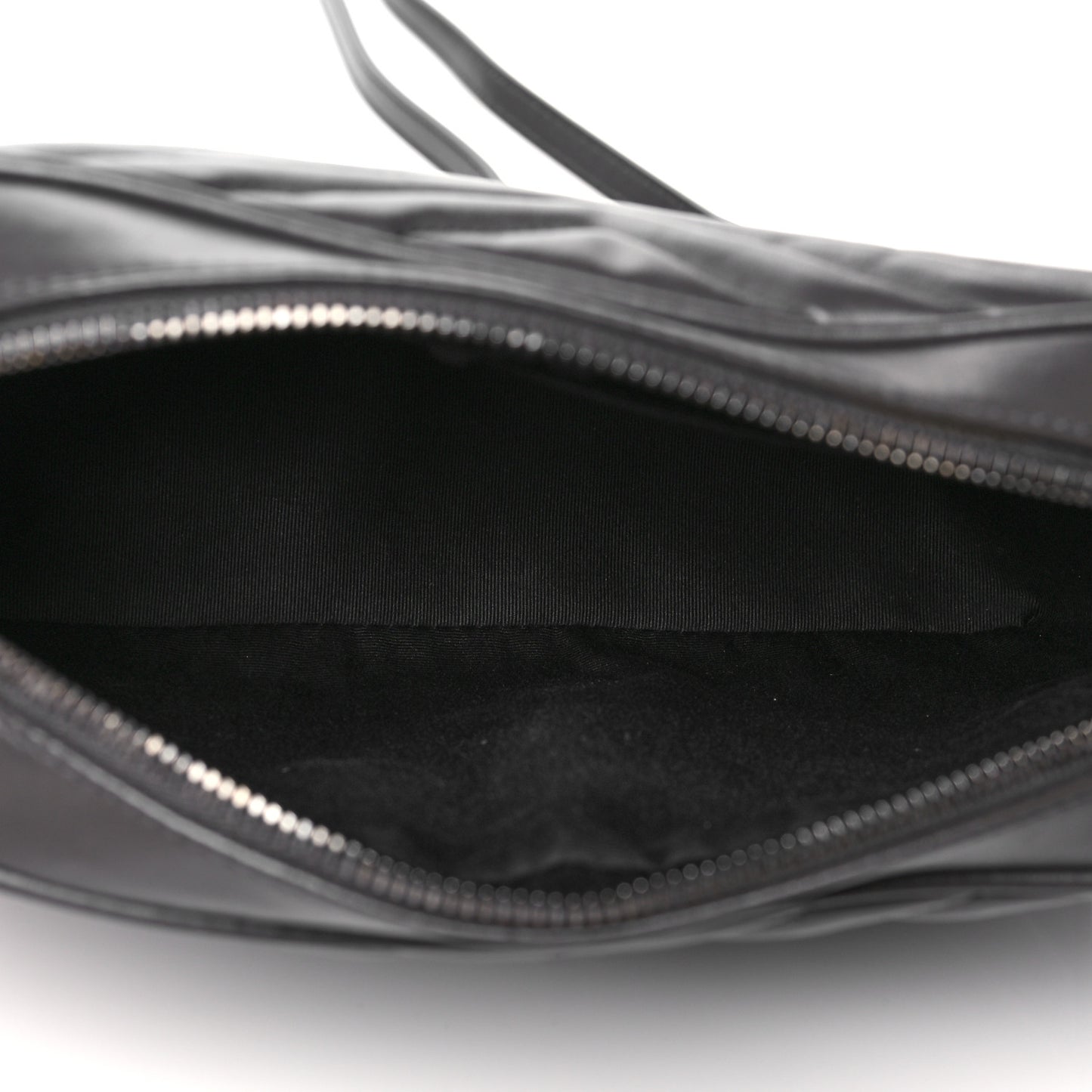 Calfskin Matelasse Monogram Lou Camera Bag Black