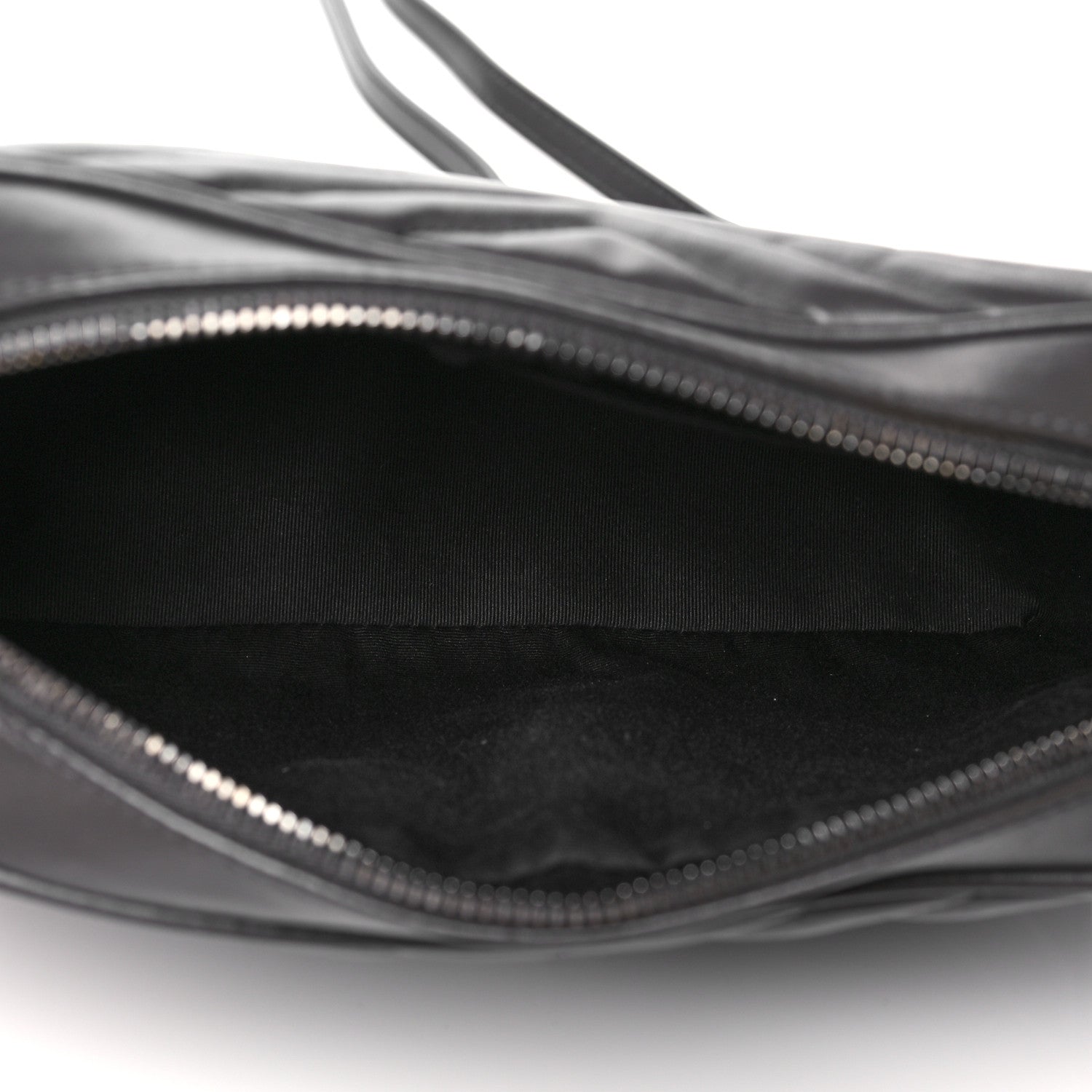 Saint Laurent Calfskin Matelasse Monogram Lou Camera Bag Black 6 of 9