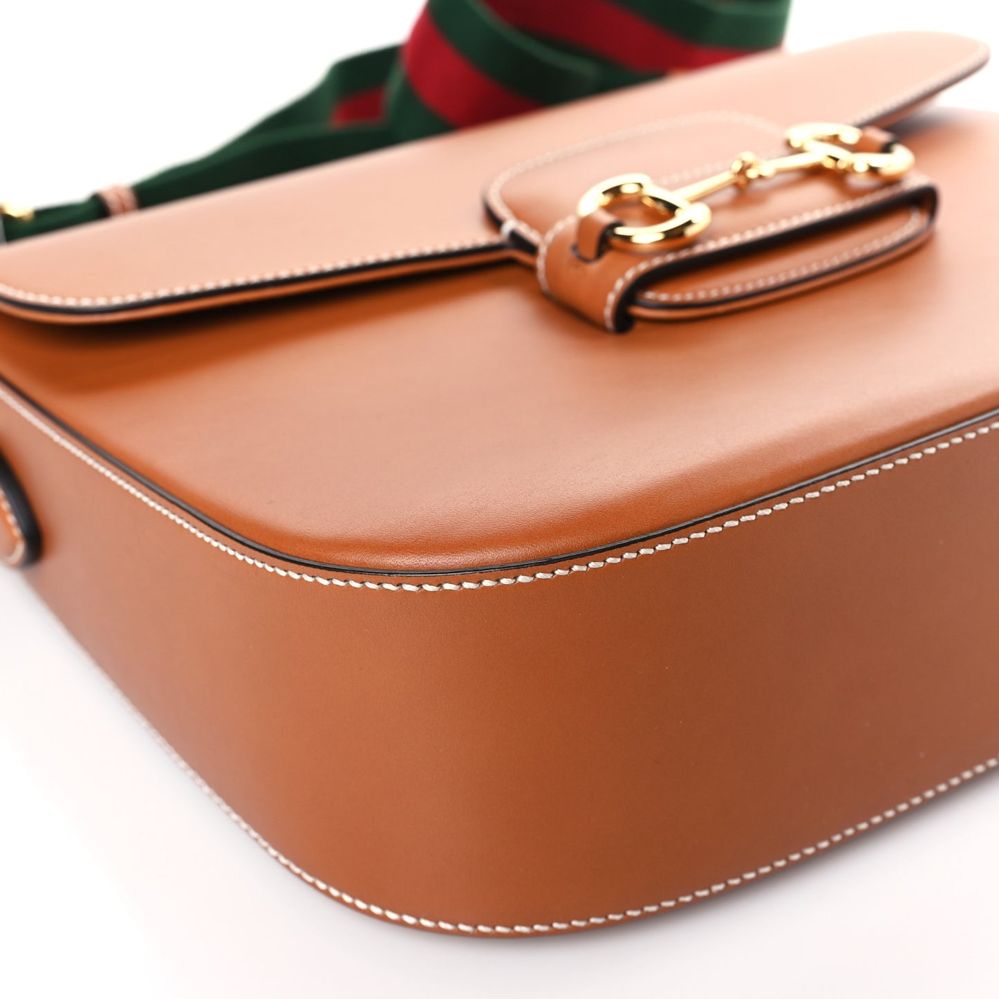 Calfskin Horsebit 1955 Shoulder Bag Tan