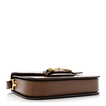 Gucci Azalea Calfskin Horsebit 1955 Shoulder Bag Brown Sugar 4 of 11
