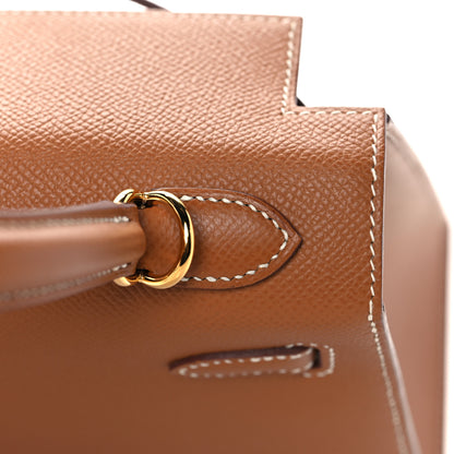 Hermes Epsom Kelly Sellier 25 Gold 10 of 38