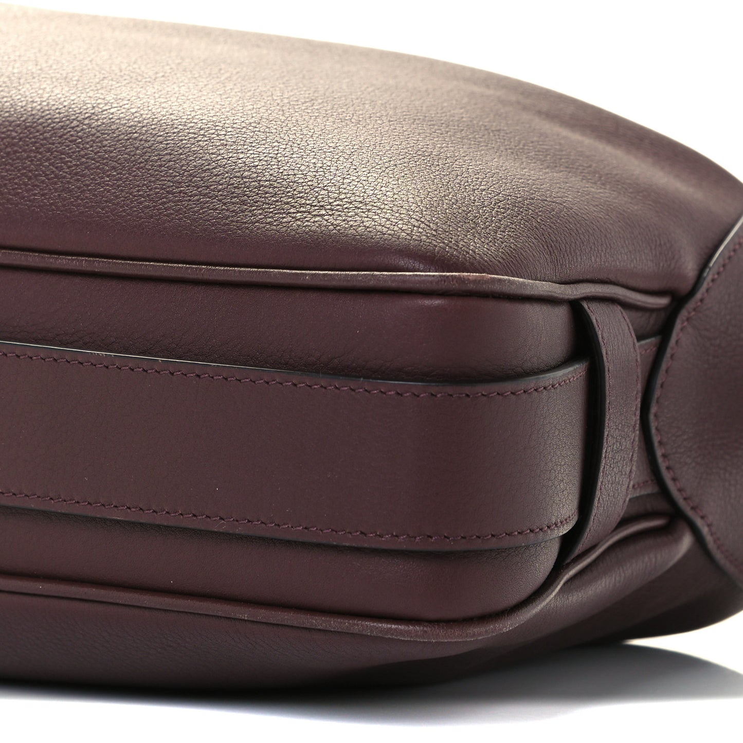 Supple Calfskin Medium Romy Shoulder Bag Tan