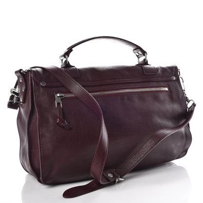 Proenza Schouler Lambskin Medium PS1 Satchel Oxblood 3 of 10