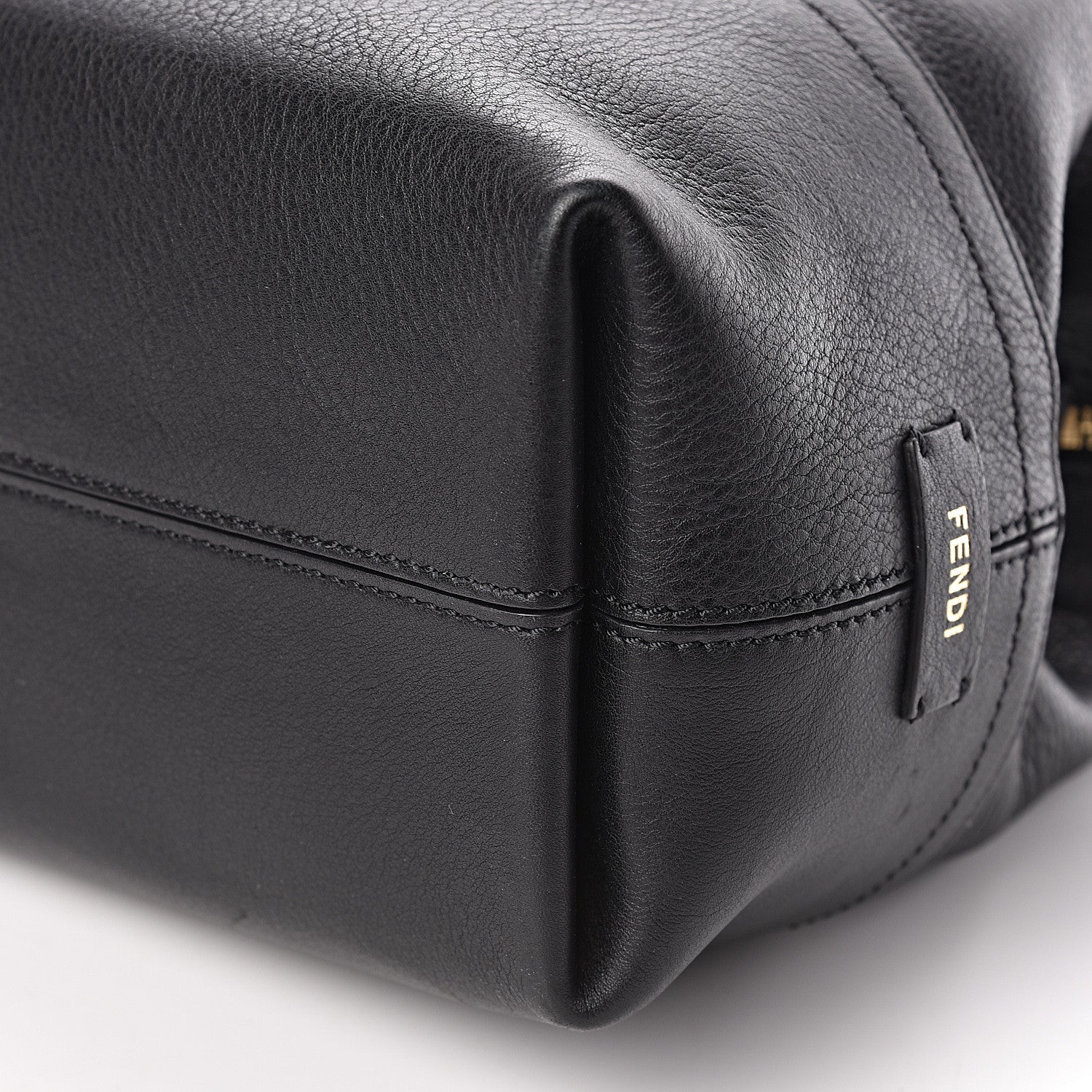 Fendi Vitello Dolce Marmol 2Bag Black 9 of 11