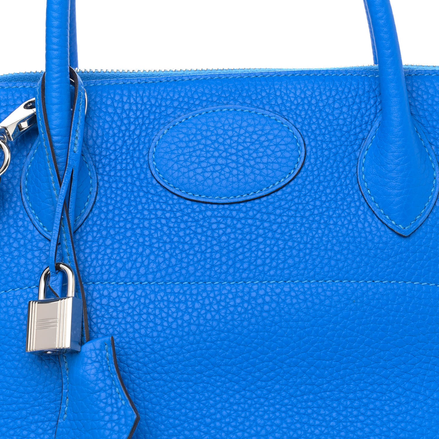 Hermes Taurillon Clemence Bolide 31 Bleu Hydra 9 of 12