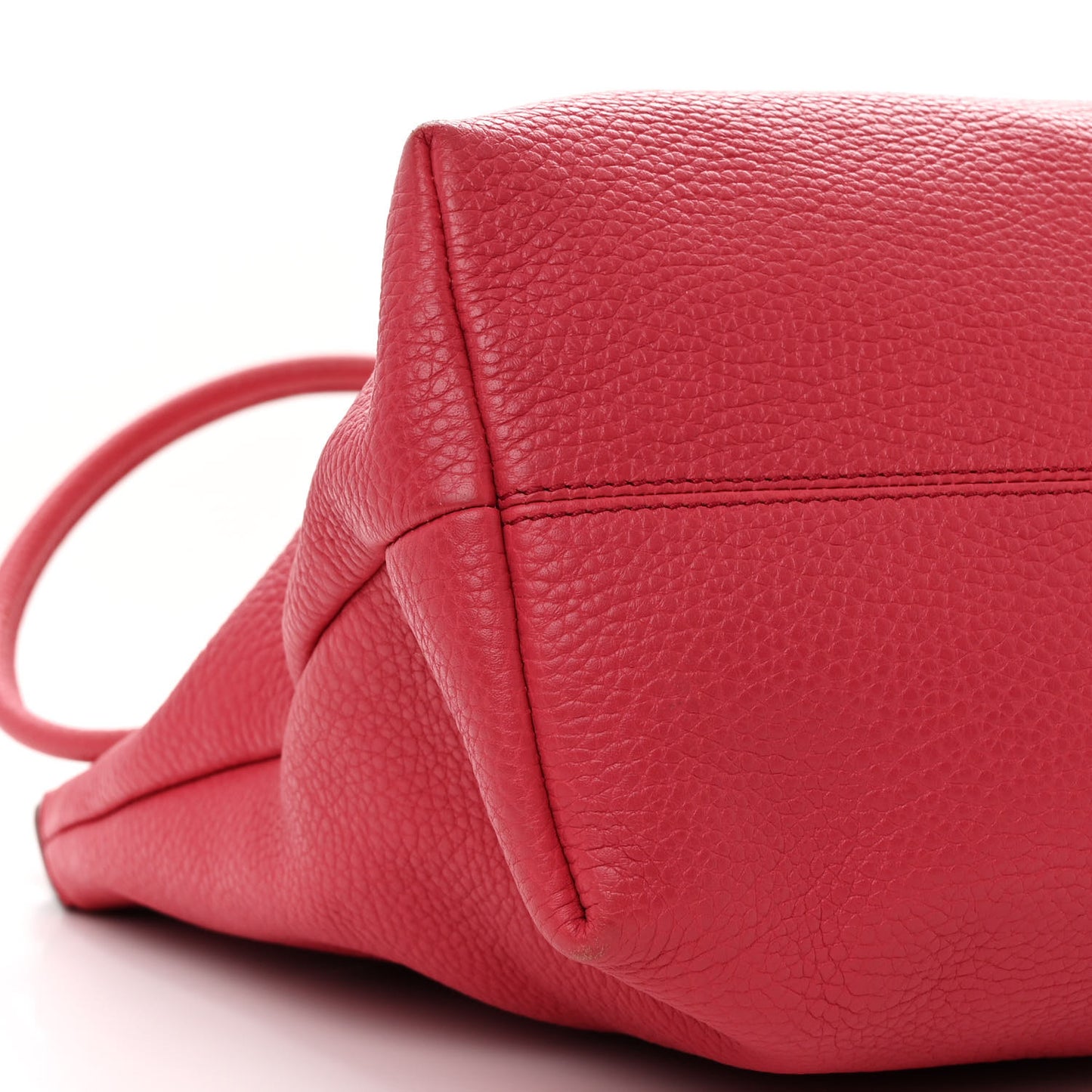 Grainy Calfskin Medium Baynard Tote Pink Azalea