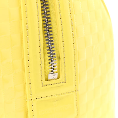 Louis Vuitton Damier Facette Speedy Cube PM Yellow 13 of 15