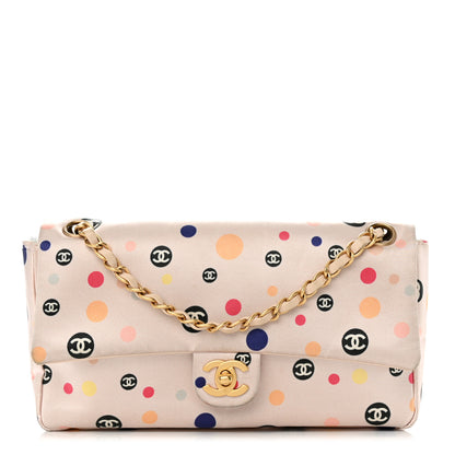 Chanel Satin Printed Small Single Flap Mutlicolor 1 of 13