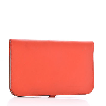 Hermes Swift Dogon Duo Wallet Capucine 3 of 7