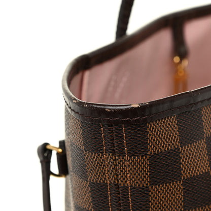 Louis Vuitton Damier Ebene Neo Neverfull MM Rose Ballerine 19 of 23