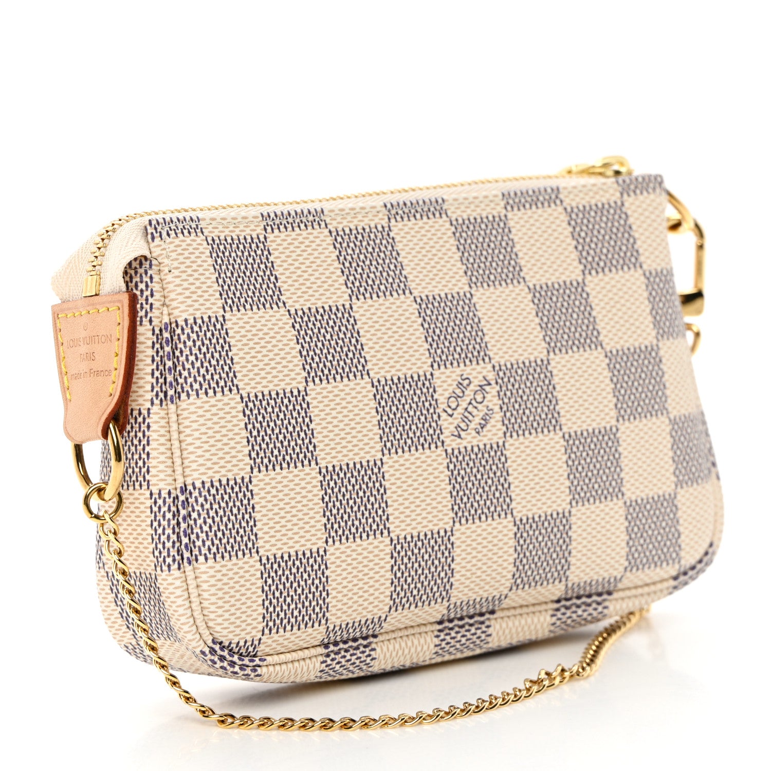 Louis Vuitton Damier Azur Mini Pochette Accessories 4 of 8