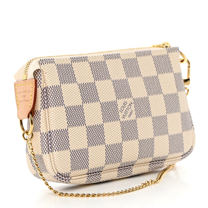 Louis Vuitton Damier Azur Mini Pochette Accessories 4 of 8