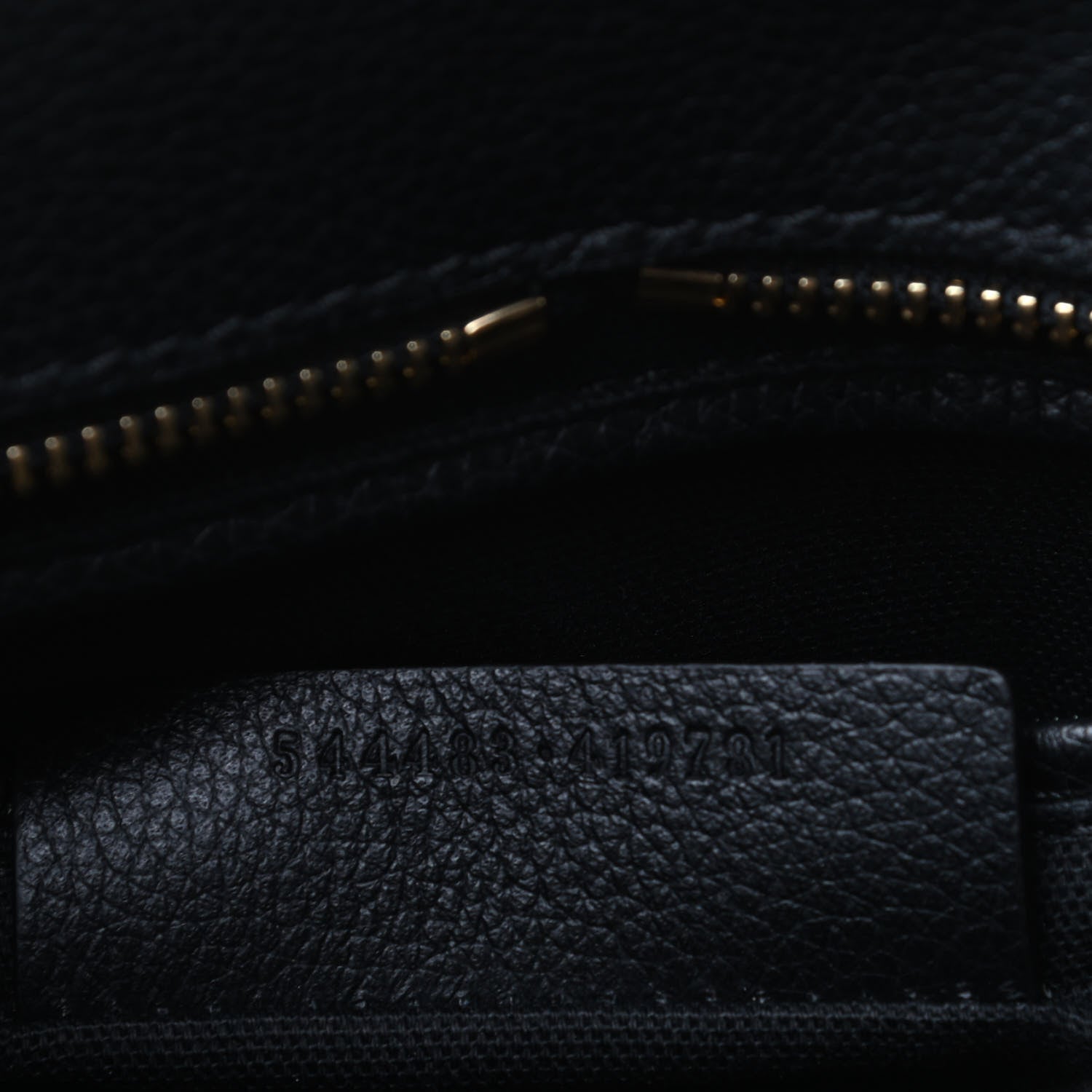 Alexander McQueen Pebbled Calfskin Mini Padlock Tote Black 8 of 10