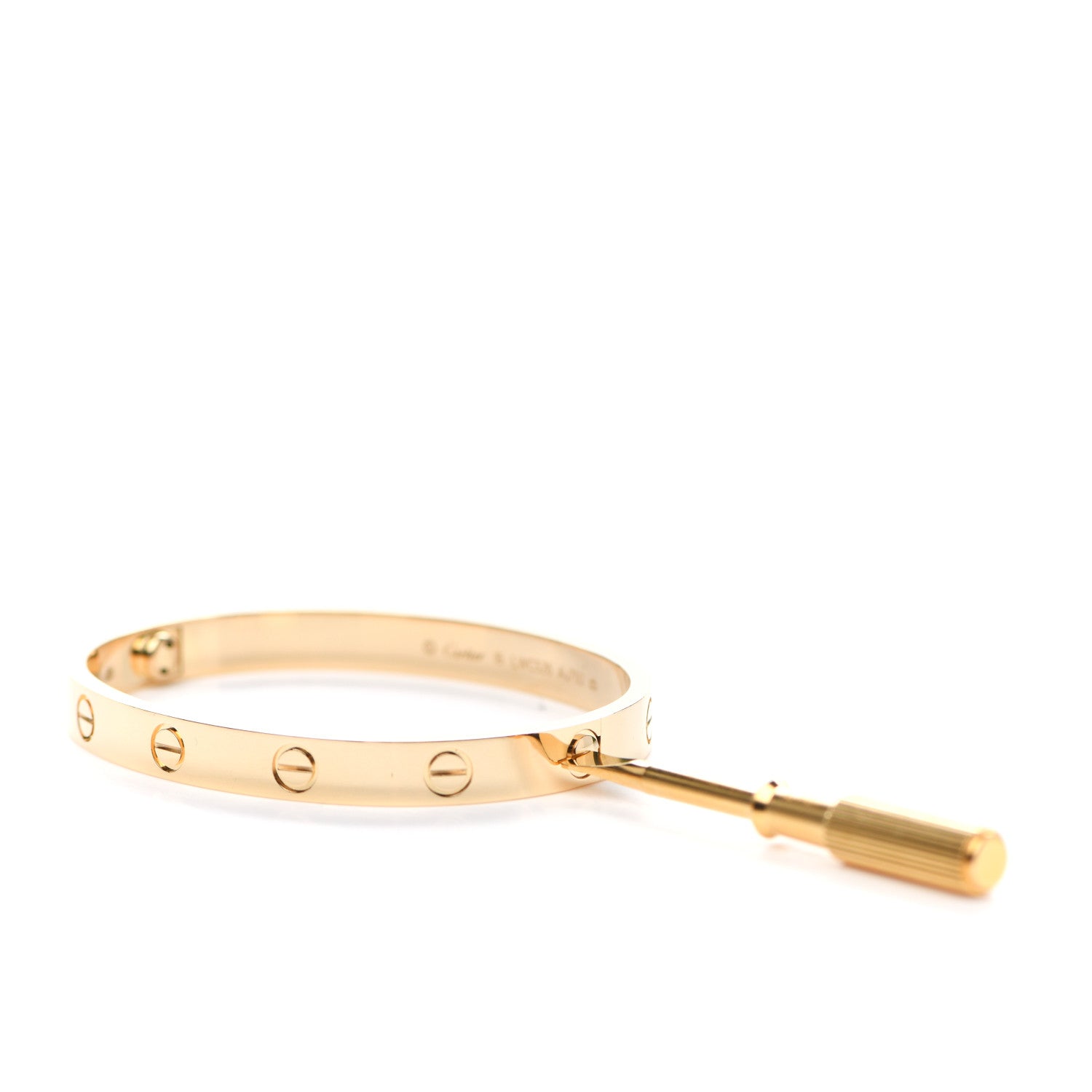Cartier 18K Yellow Gold LOVE Bracelet 16 3 of 5