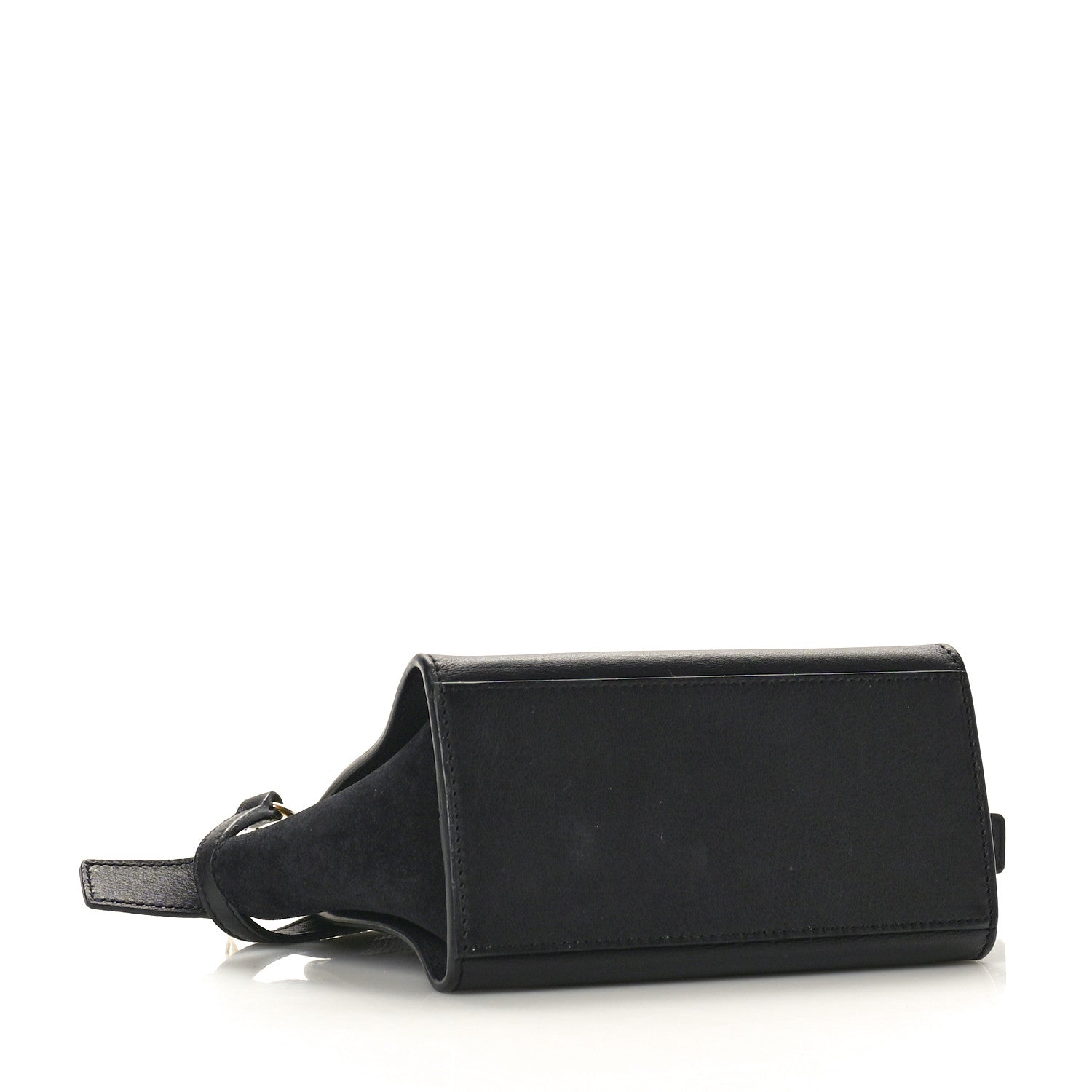 Saint Laurent Calfskin Monogram Toy Cabas Black 4 of 10