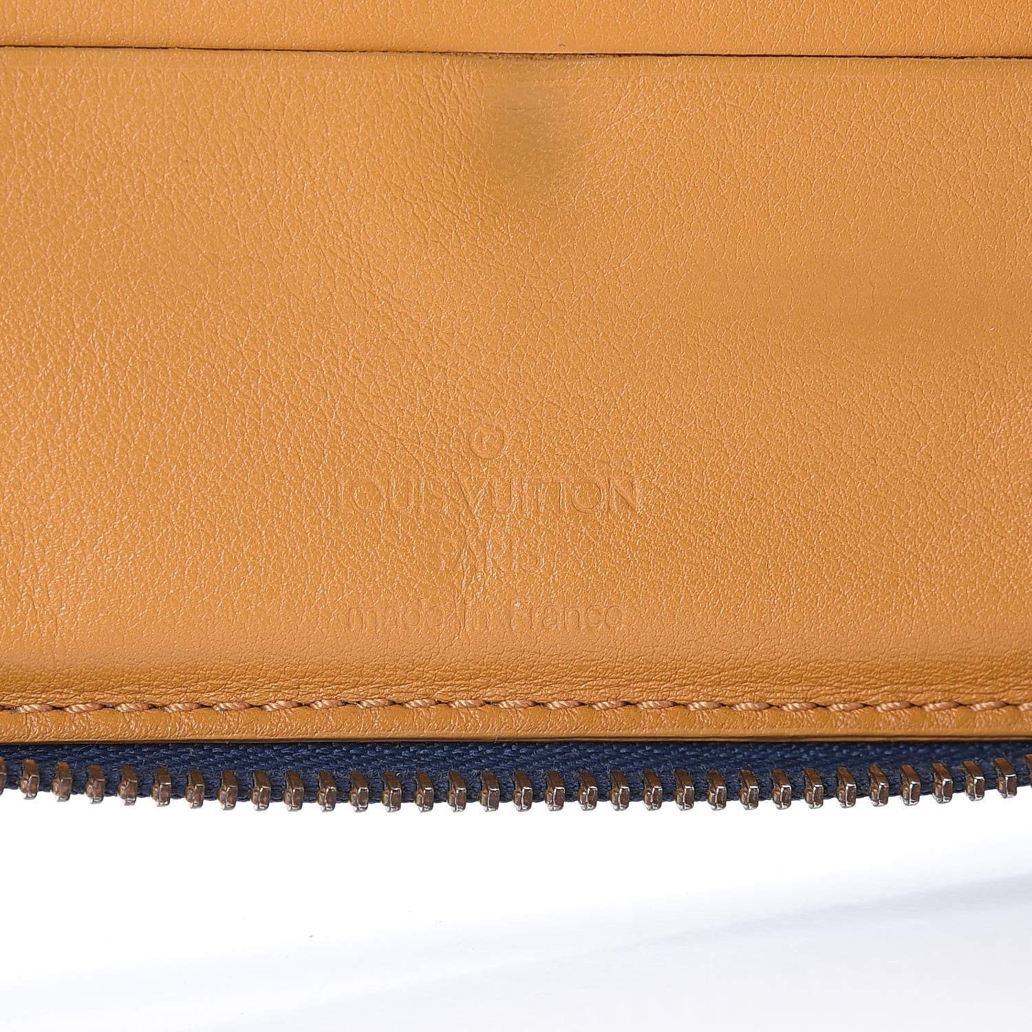 Louis Vuitton Denim Zip Compact Wallet Blue 6 of 14