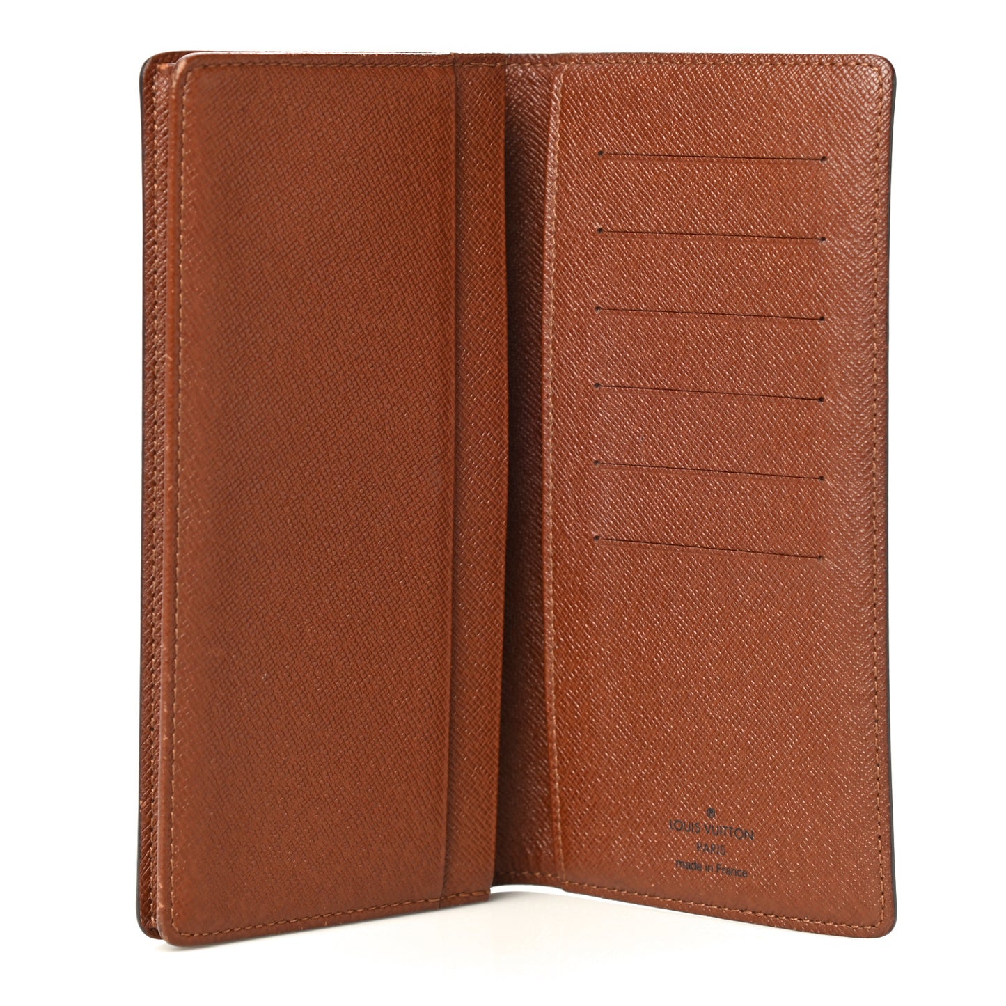 Monogram Checkbook Holder Case Wallet