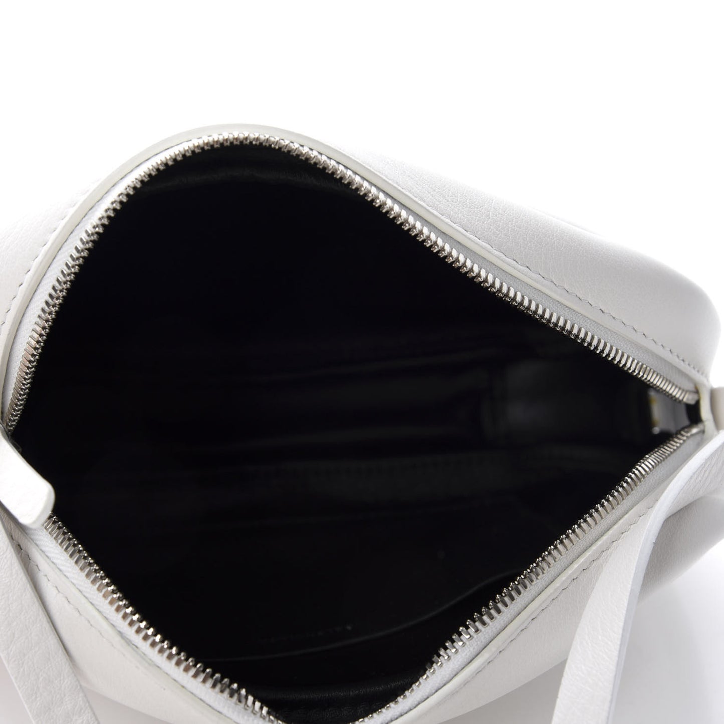 Calfskin Logo S Everyday Camera Bag White