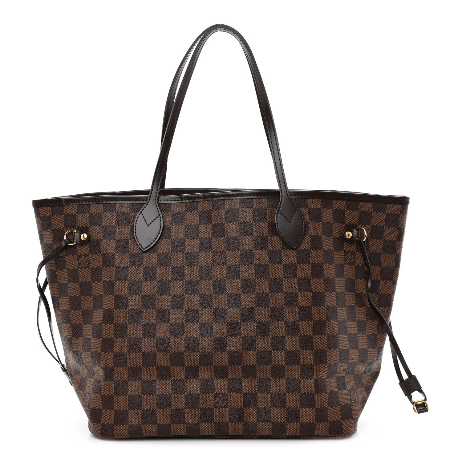 Louis Vuitton Damier Ebene Neo Neverfull MM Rose Ballerine 3 of 13