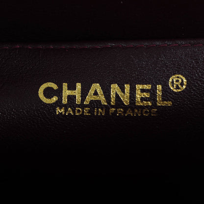Chanel Lambskin Quilted Medium Kelly Flap Bag Black 6 of 10