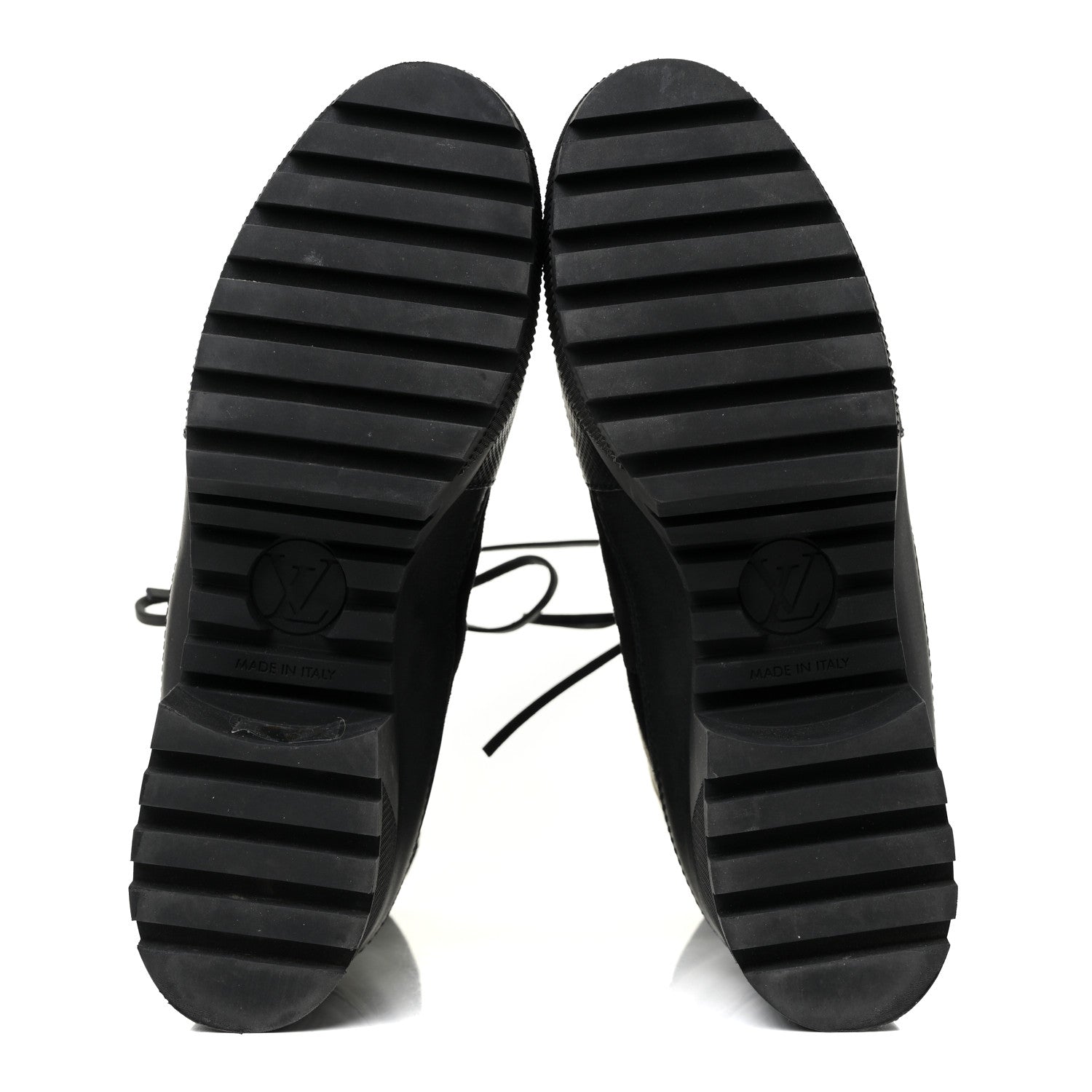 Louis Vuitton Suede Monogram Laureate Platform Desert Boots 41 Kaki Black 6 of 10