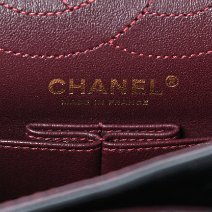 Chanel Aged Calfskin Quilted 2.55 Reissue 225 Flap Black 8 of 9