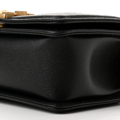 Chanel Caviar Quilted Small Boy Flap Black 10 of 11