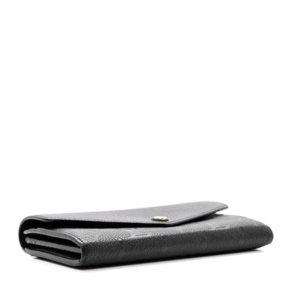 Louis Vuitton Empreinte Sarah Wallet NM Black 4 of 8