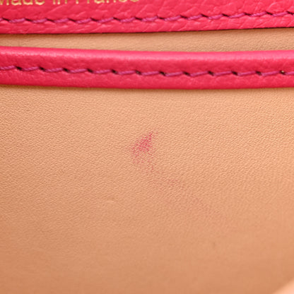 Delvaux Grained Calfskin Mini Brillant Satchel Rose Indien 12 of 12