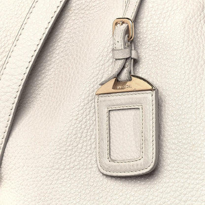 Prada Vitello Daino Tote Talco 7 of 17