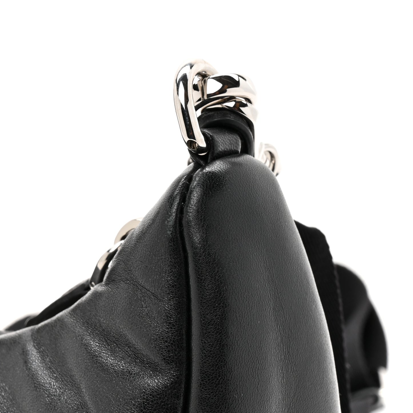 Nappa Soft Padded Re-Edition 2005 Shoulder Bag Black