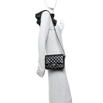 Chanel Calfskin Quilted Bolero De Chanel Flap Bag Black 2 of 10
