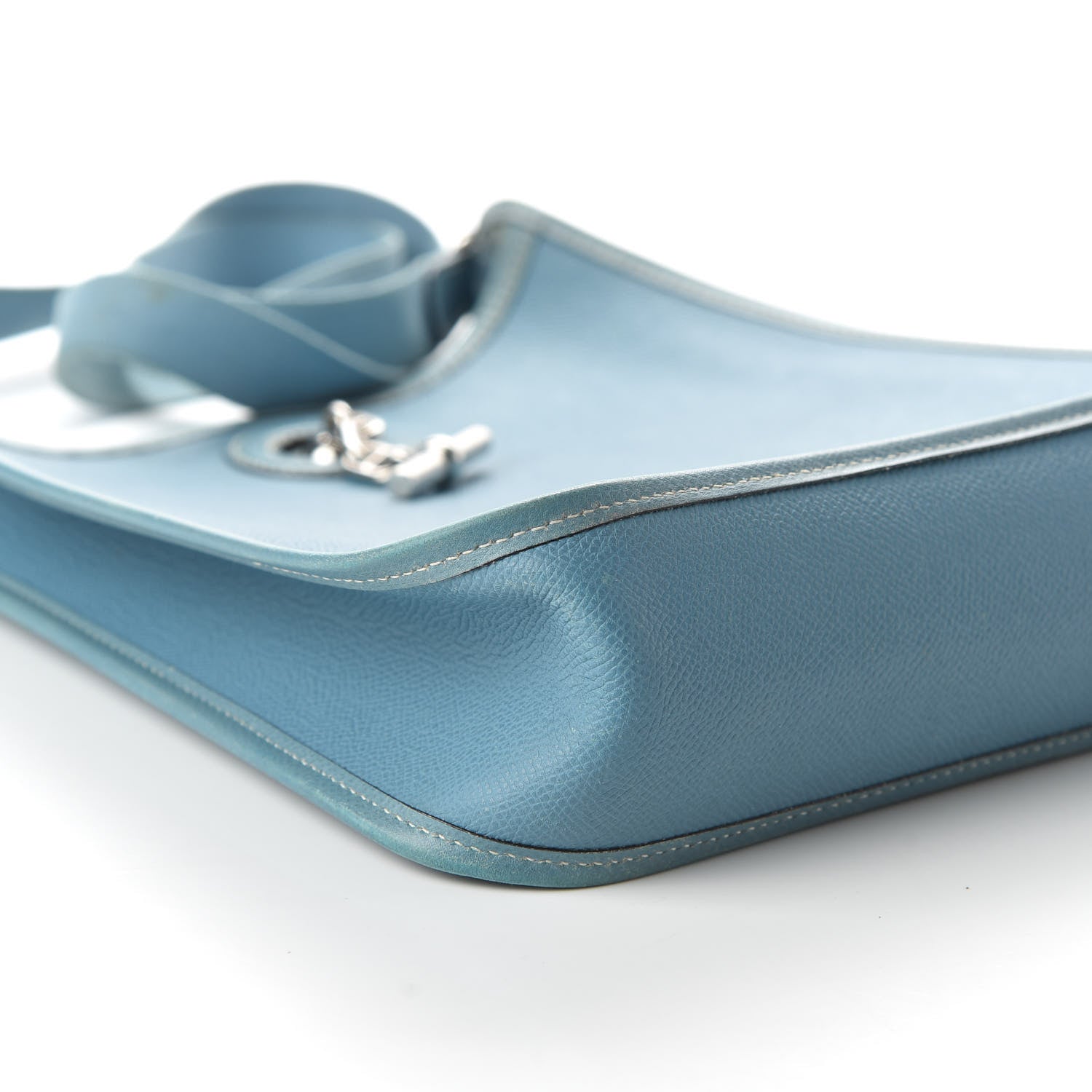 Hermes Epsom Vespa PM Blue Jean 6 of 10