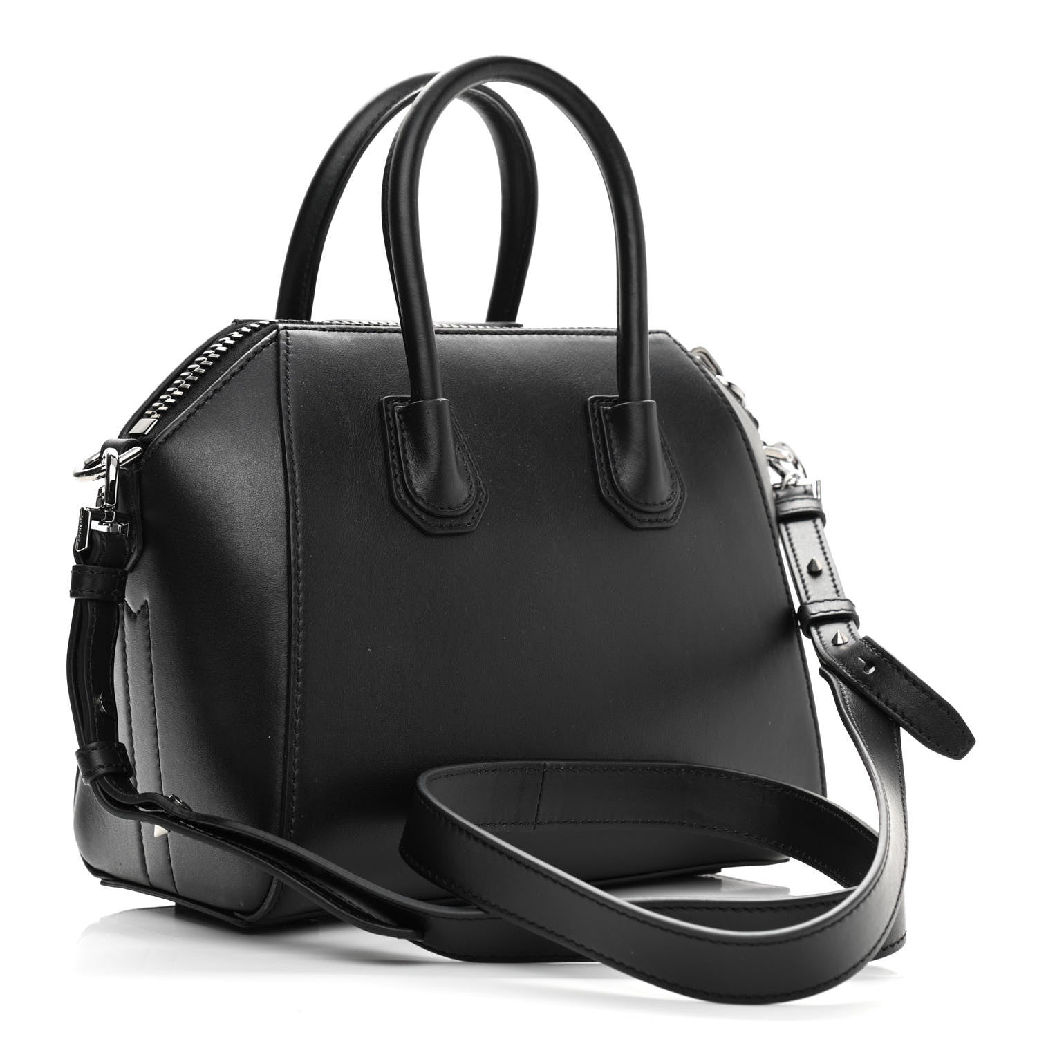 Givenchy Smooth Calfskin Mini Chain Weave Antigona Black 3 of 12