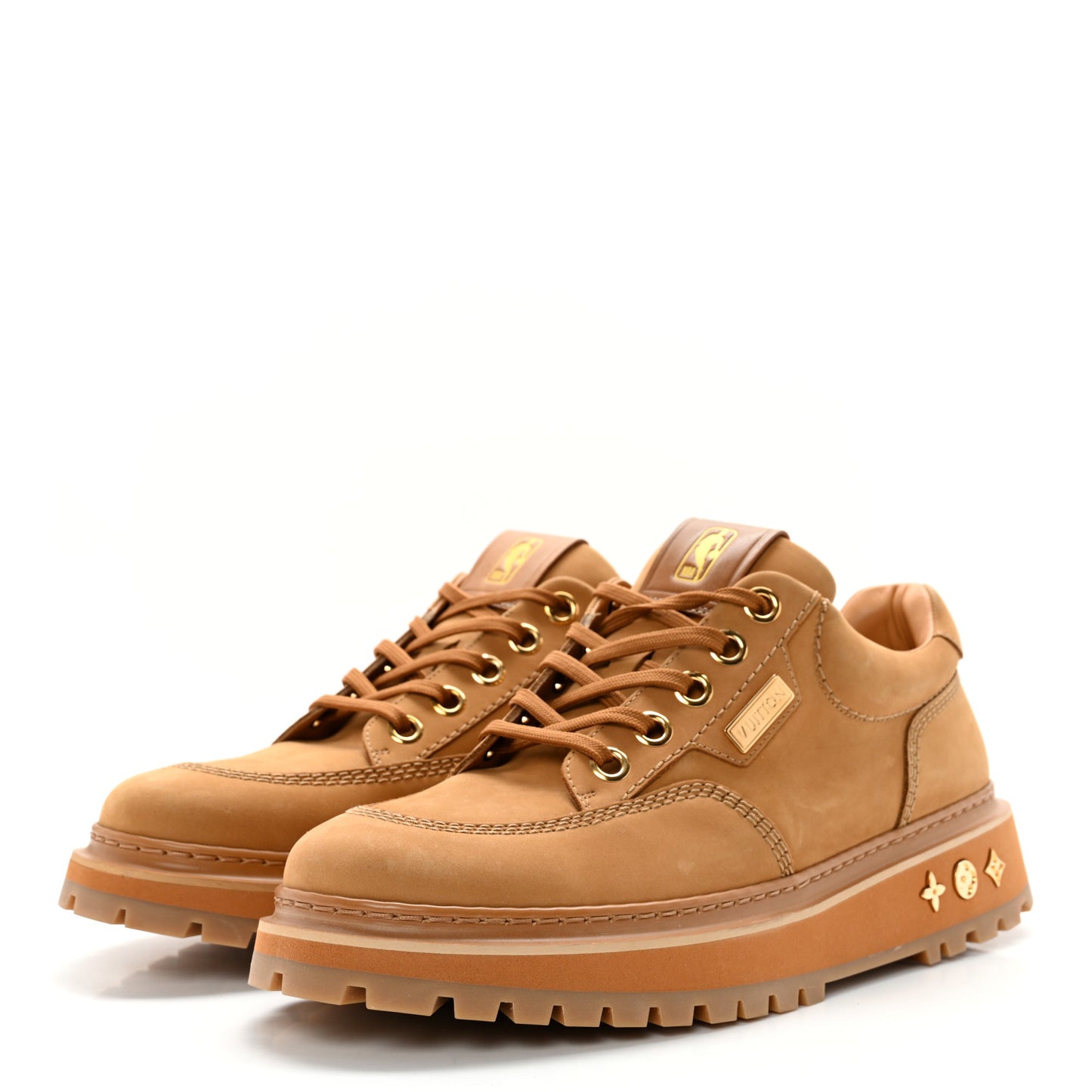 Suede Mens Abbesses Derby Beige