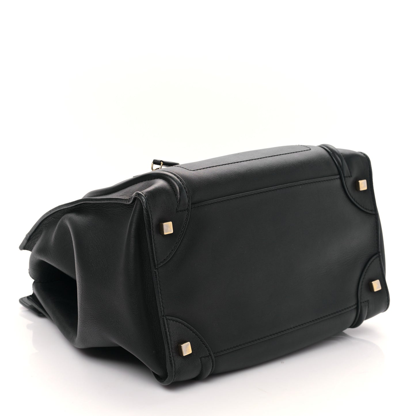 Smooth Calfskin Mini Luggage Black