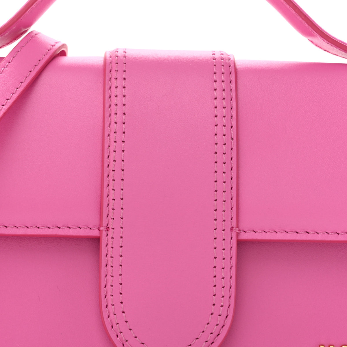 Jacquemus Smooth Calfskin Le Grand Bambino Neon Pink 7 of 12