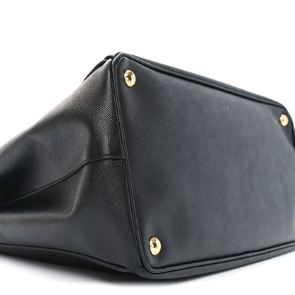 Prada Saffiano Lux Large Tote Black 8 of 9