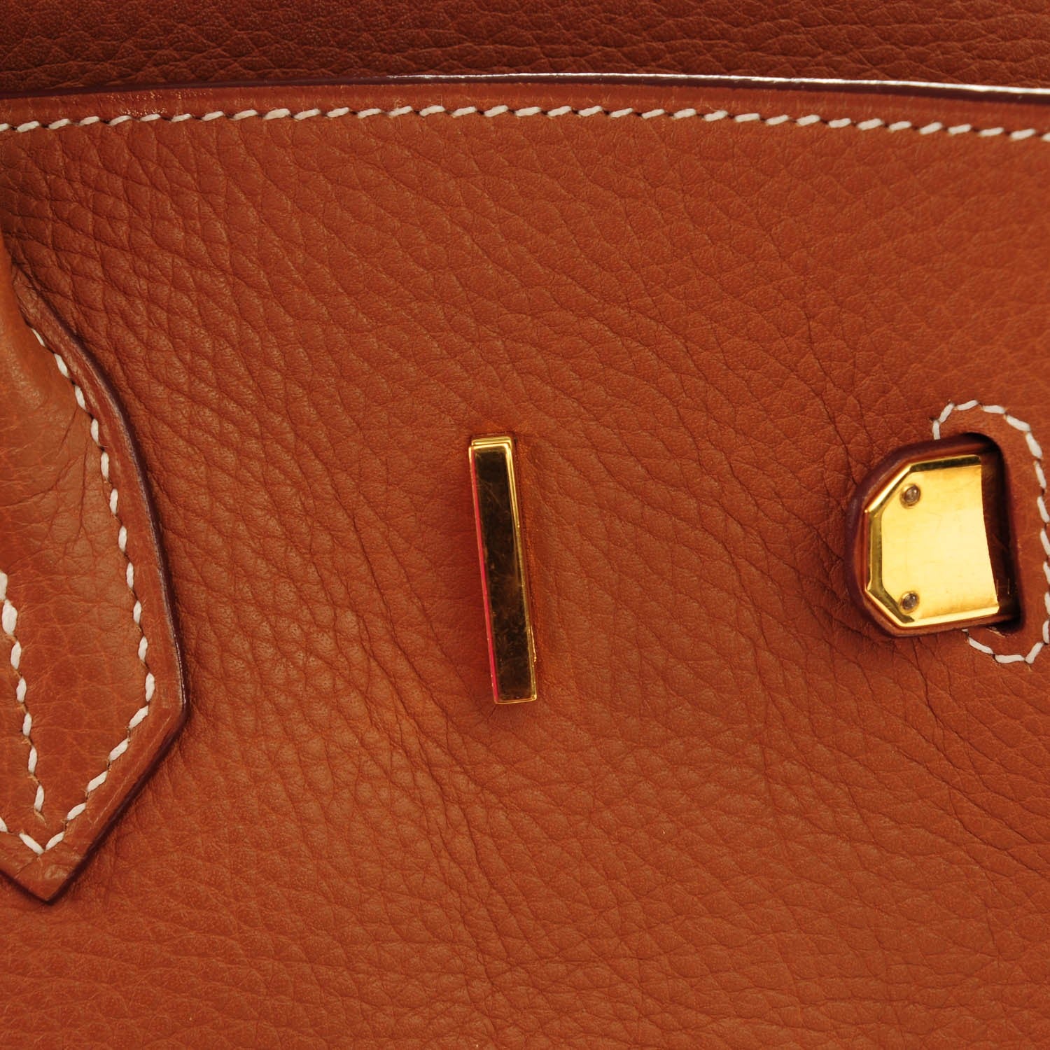 Hermes Taurillon Clemence Birkin 35 Gold 17 of 24