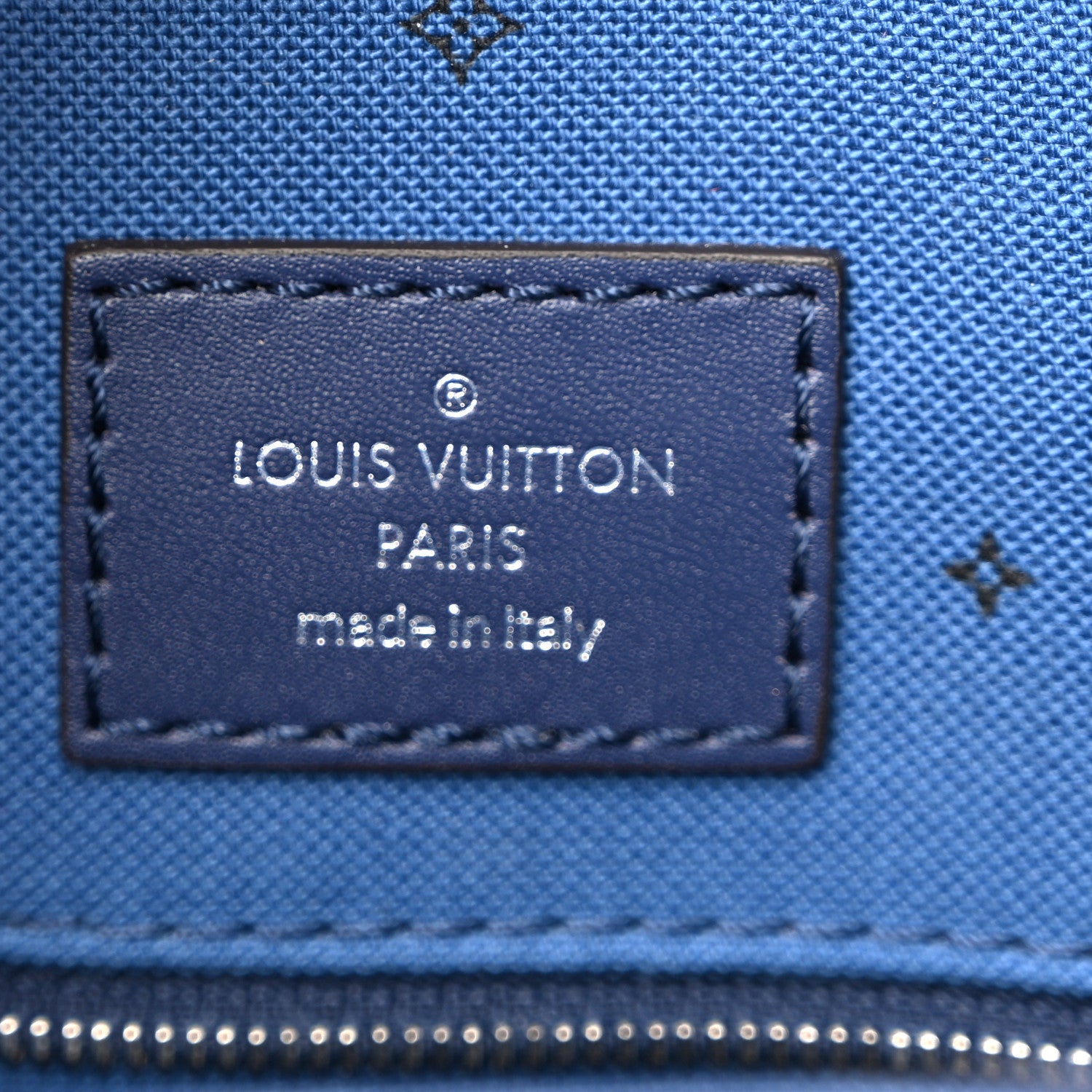 Louis Vuitton Monogram Escale Onthego GM Blue 6 of 10