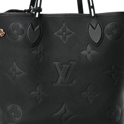 Louis Vuitton Empreinte Monogram Giant Wild At Heart Neverfull MM Black 8 of 11