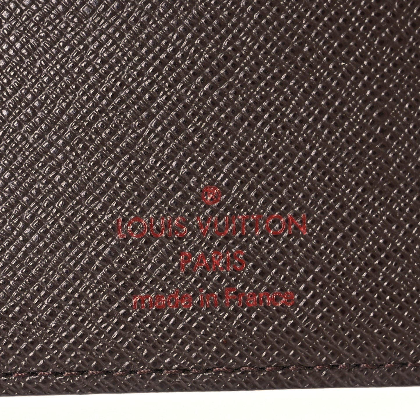 Damier Ebene Medium Ring Agenda Cover
