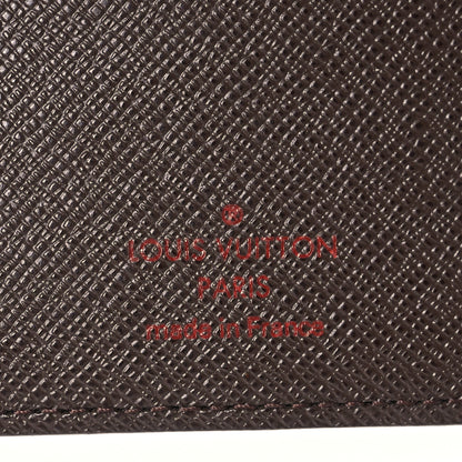 Louis Vuitton Damier Ebene Medium Ring Agenda Cover 7 of 9