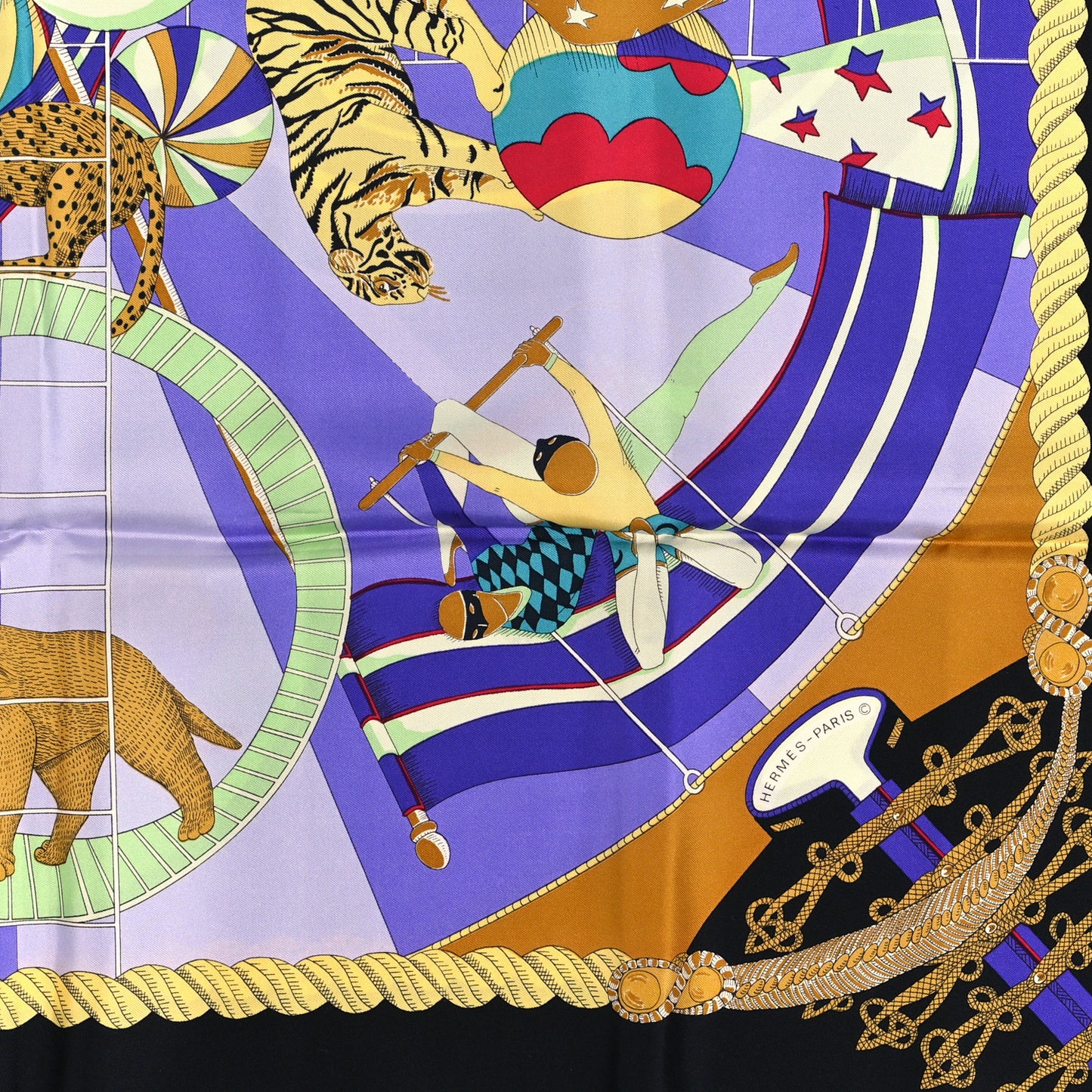 Silk Circus Scarf 90