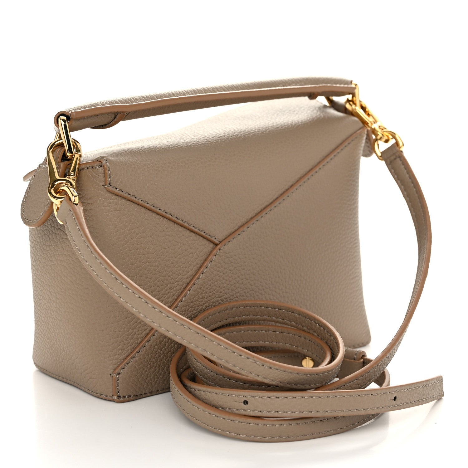 Loewe Calfskin Mini Puzzle Edge Bag Sand 3 of 10
