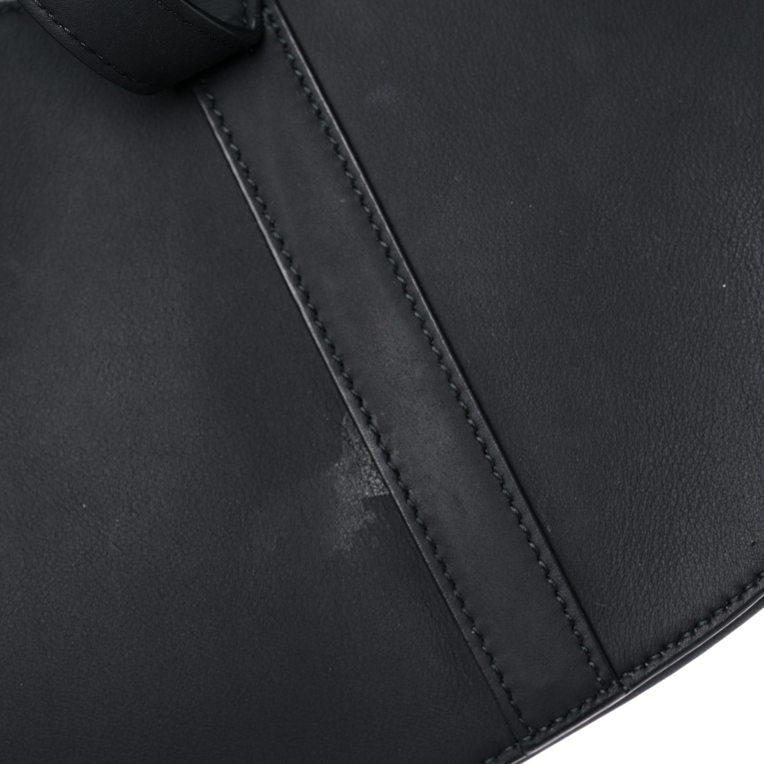 Christian Dior Ultra Matte Calfskin Saddle Bag Black 12 of 15