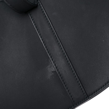 Christian Dior Ultra Matte Calfskin Saddle Bag Black 12 of 15
