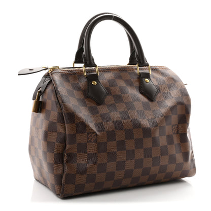 Louis Vuitton Damier Ebene Speedy 25 3 of 10